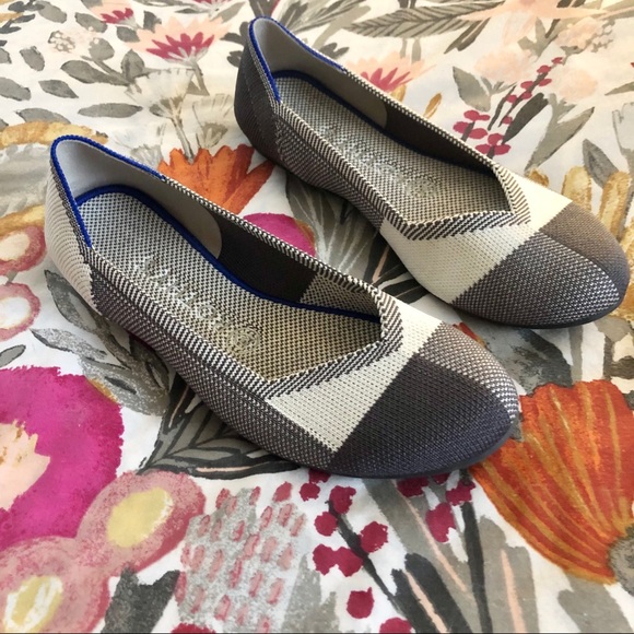 Rothy's Shoes - Rothy’s Captoe Gray Flats